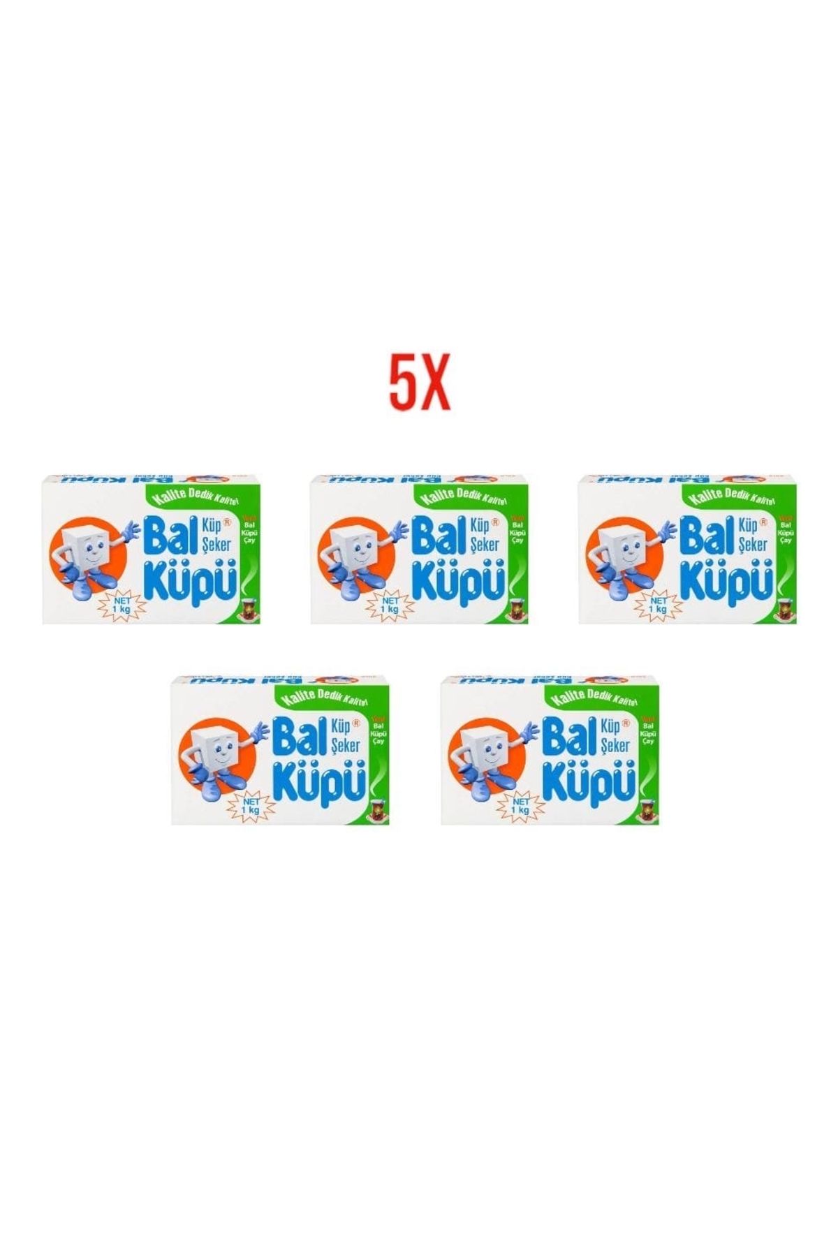 BALKÜPÜ Bal Küpü Küp Şeker 5 Adet 1 kg