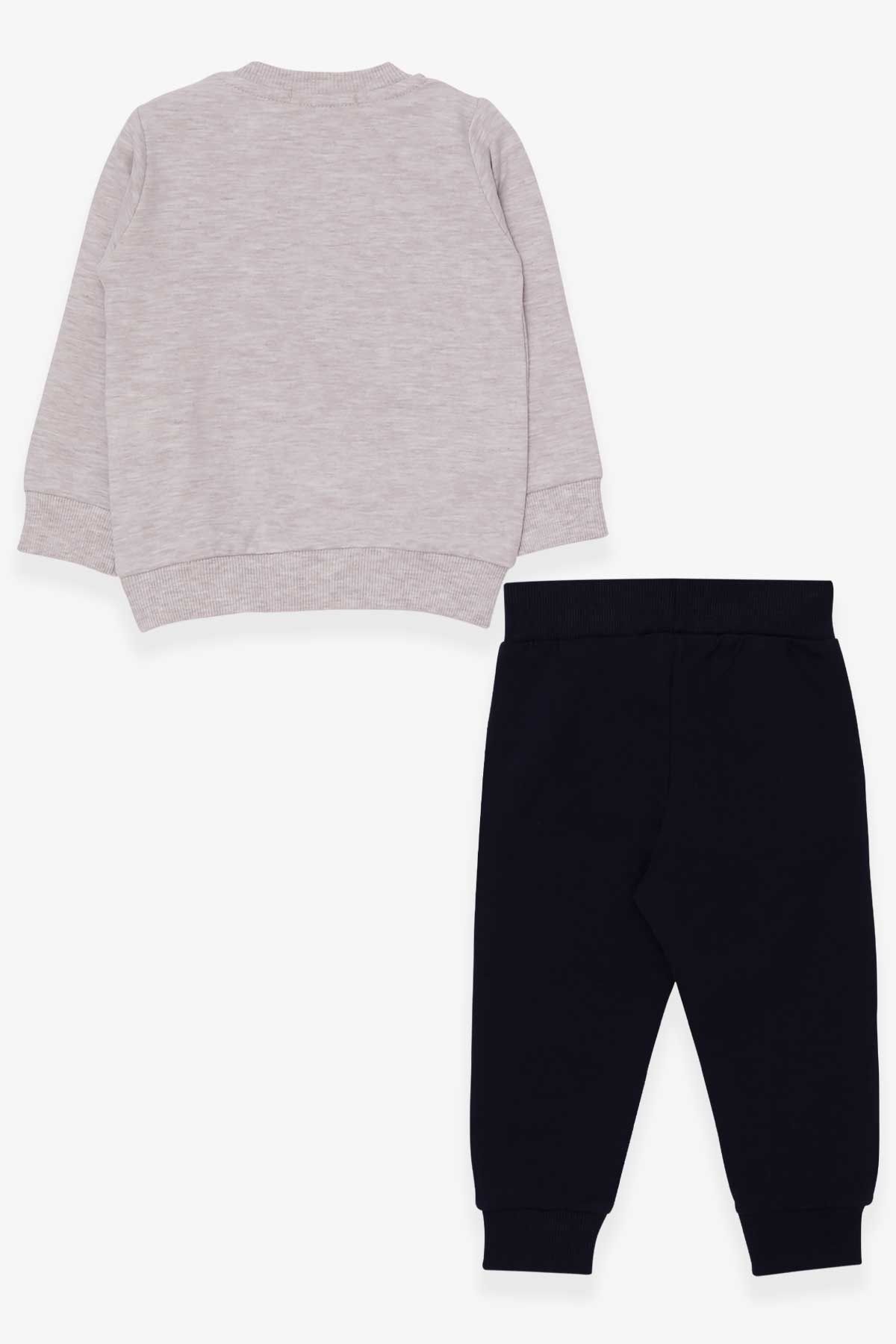 Boys beige tracksuit clearance