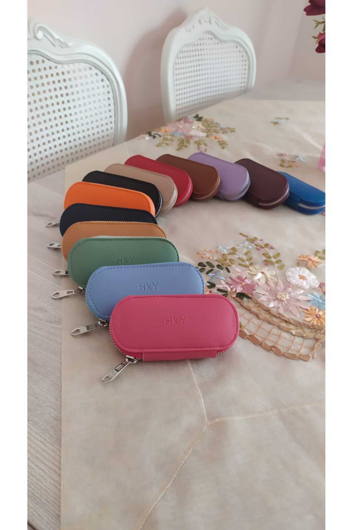 کیف پول مردانه آبی سرمه ای HKY | 5500 اورجینال - تصویر 7