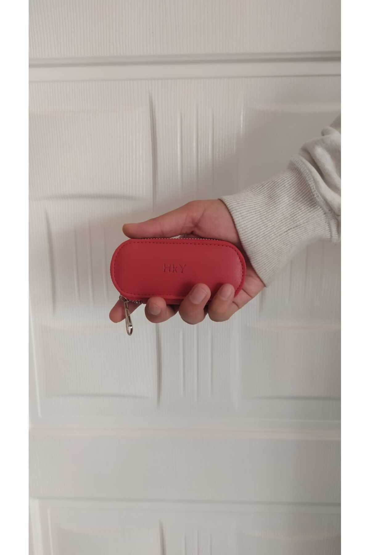 کیف پول مردانه قرمز HKY | 5500 اورجینال - تصویر 4