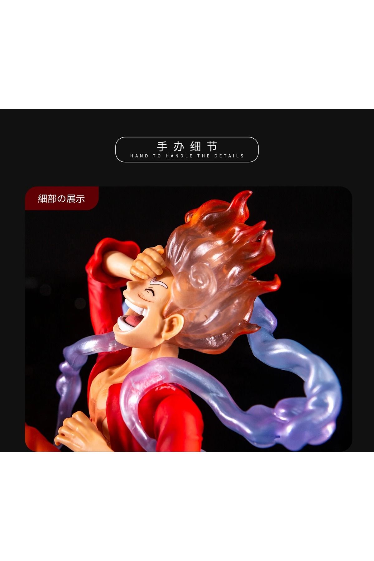 Fillikutum-Anime One Piece D Luffy Action Figure Gear 5 Monkey D Luffy Figure 20 Cm 4