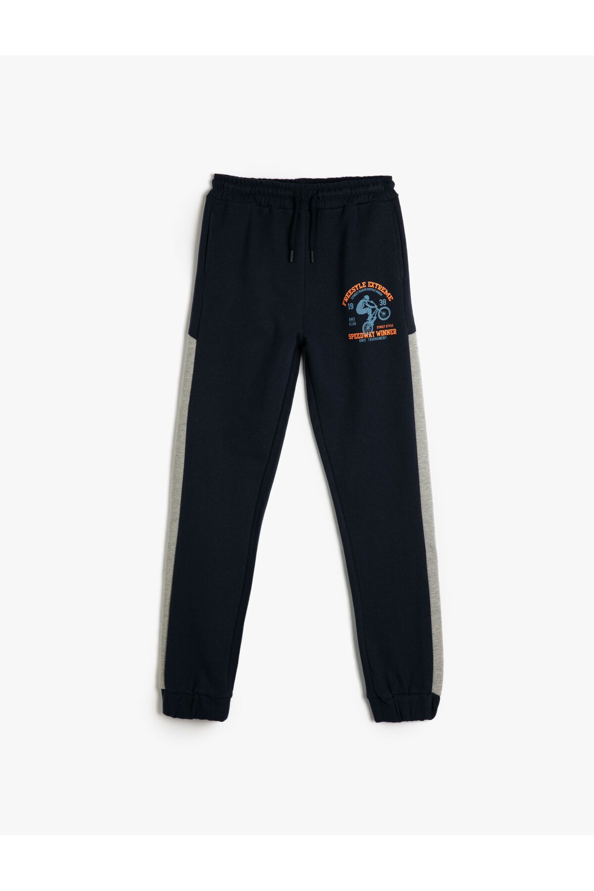 Koton 4wkb40055tk Boy s Tracksuit Bottom Navy Blue Trendyol