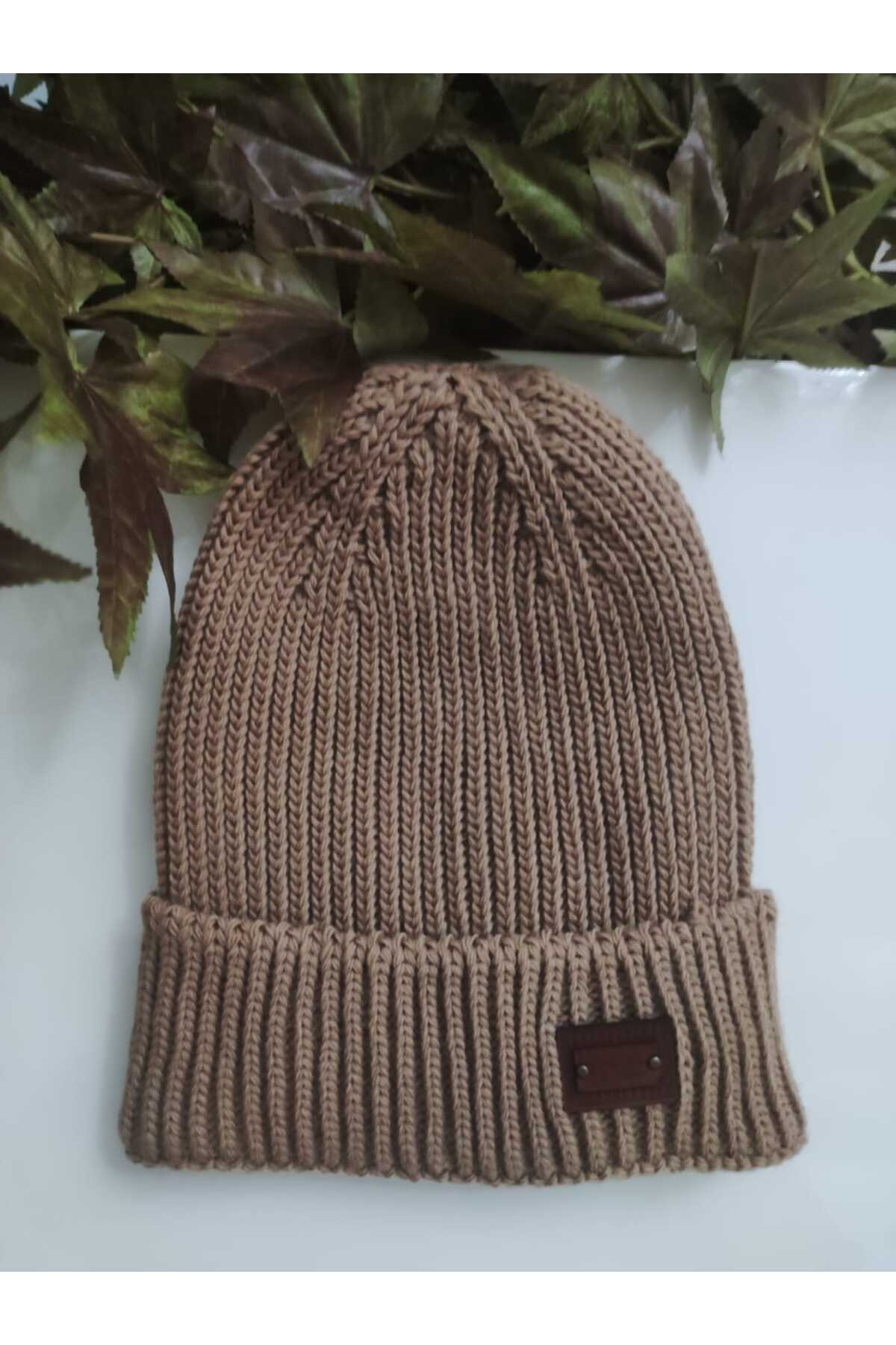 Meriç bebe Esnek Kalın Örgü Triko Basic Standart Unisex Bere 2-8 Yaş fotoğrafı 6 (önizleme)