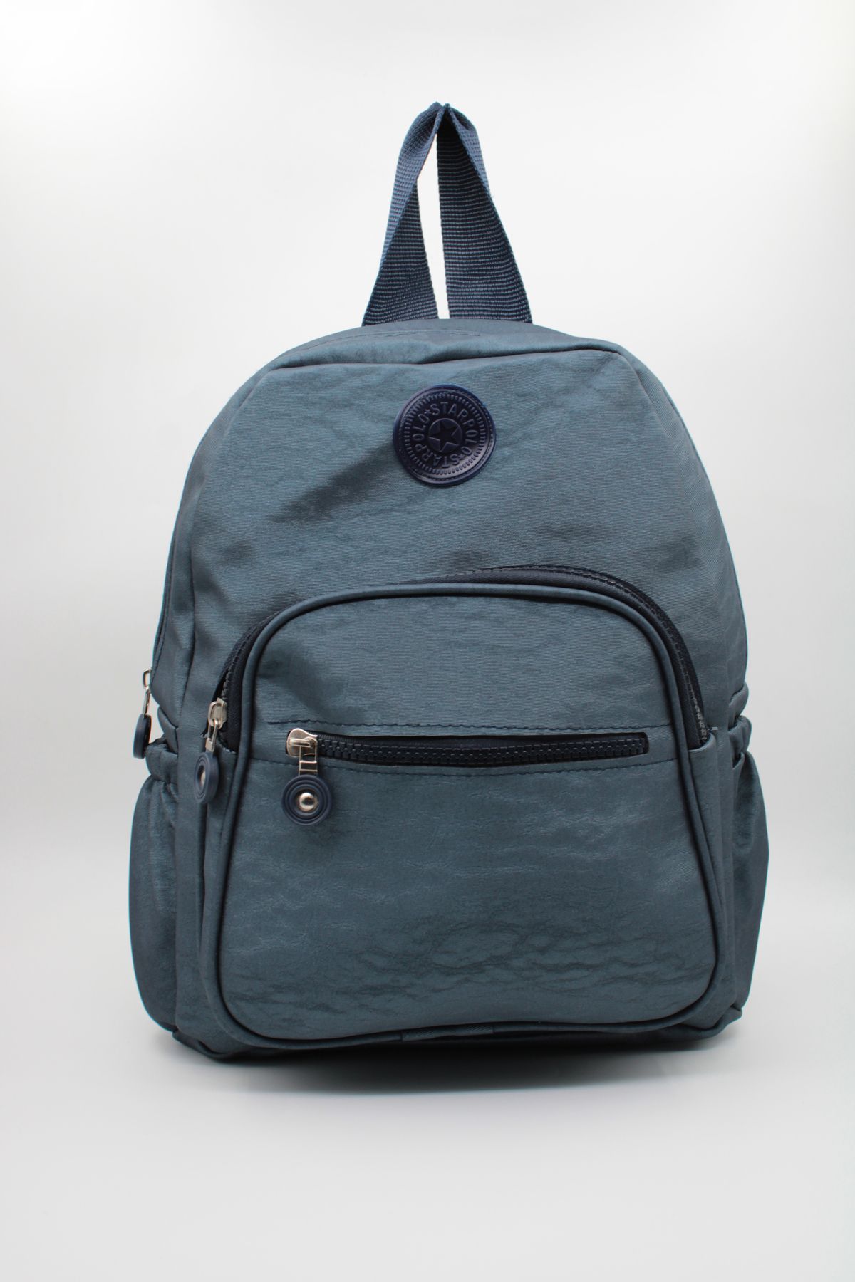 Dark blue backpack women's store