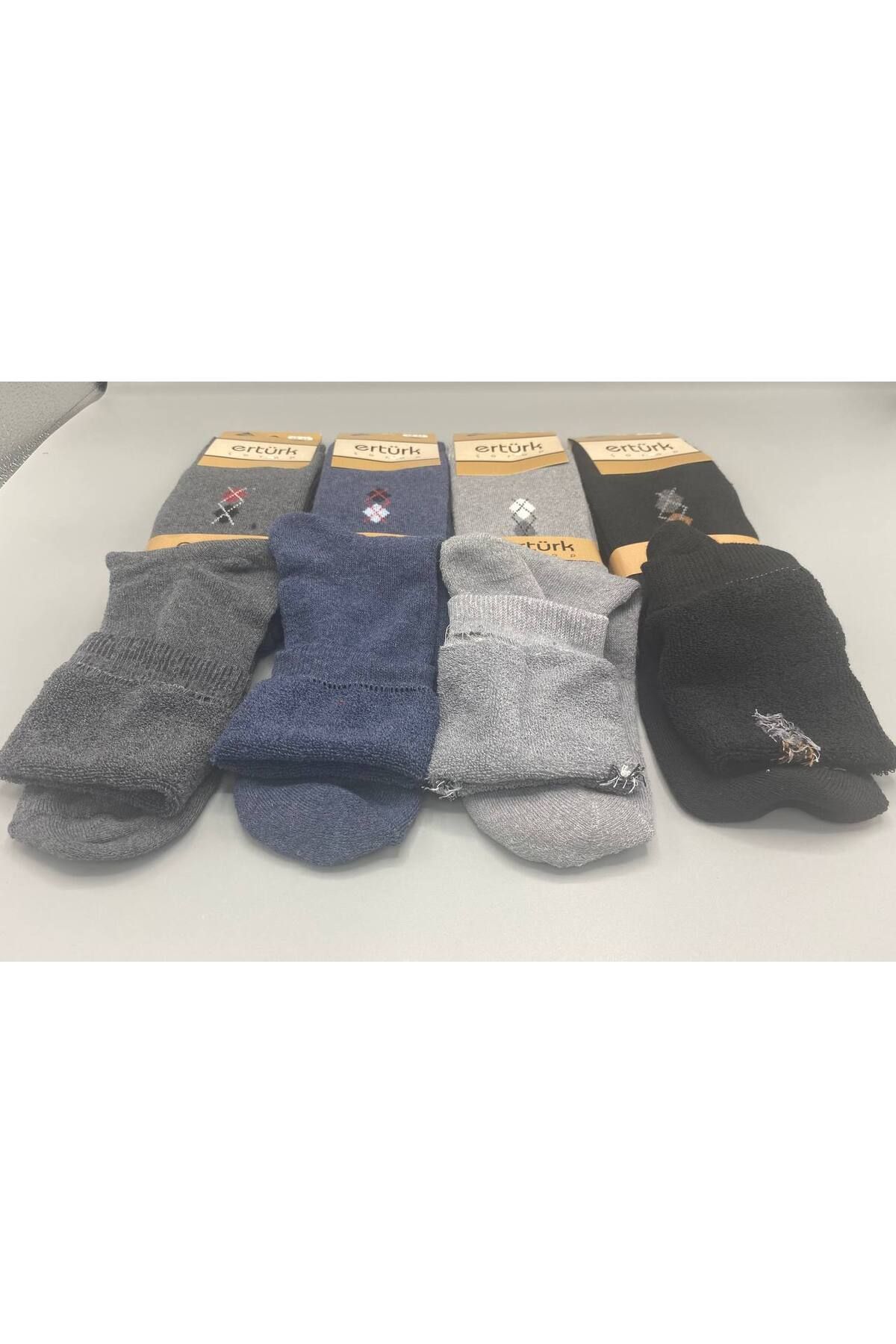 ERT RK Socks Black Patterned Trendyol