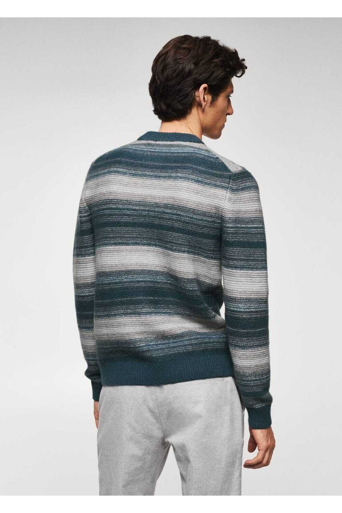 MANGO Man-Woven Gradient Sweater 4