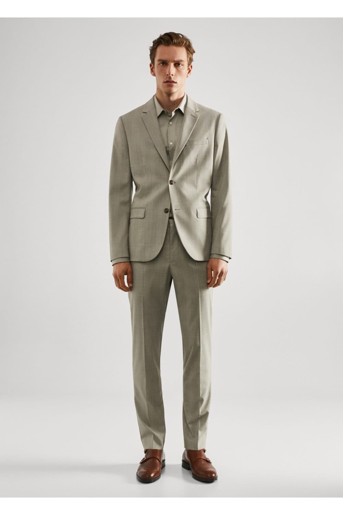 پیراهن مردانه مانگو | 57020655 MANGO Man - Image 2