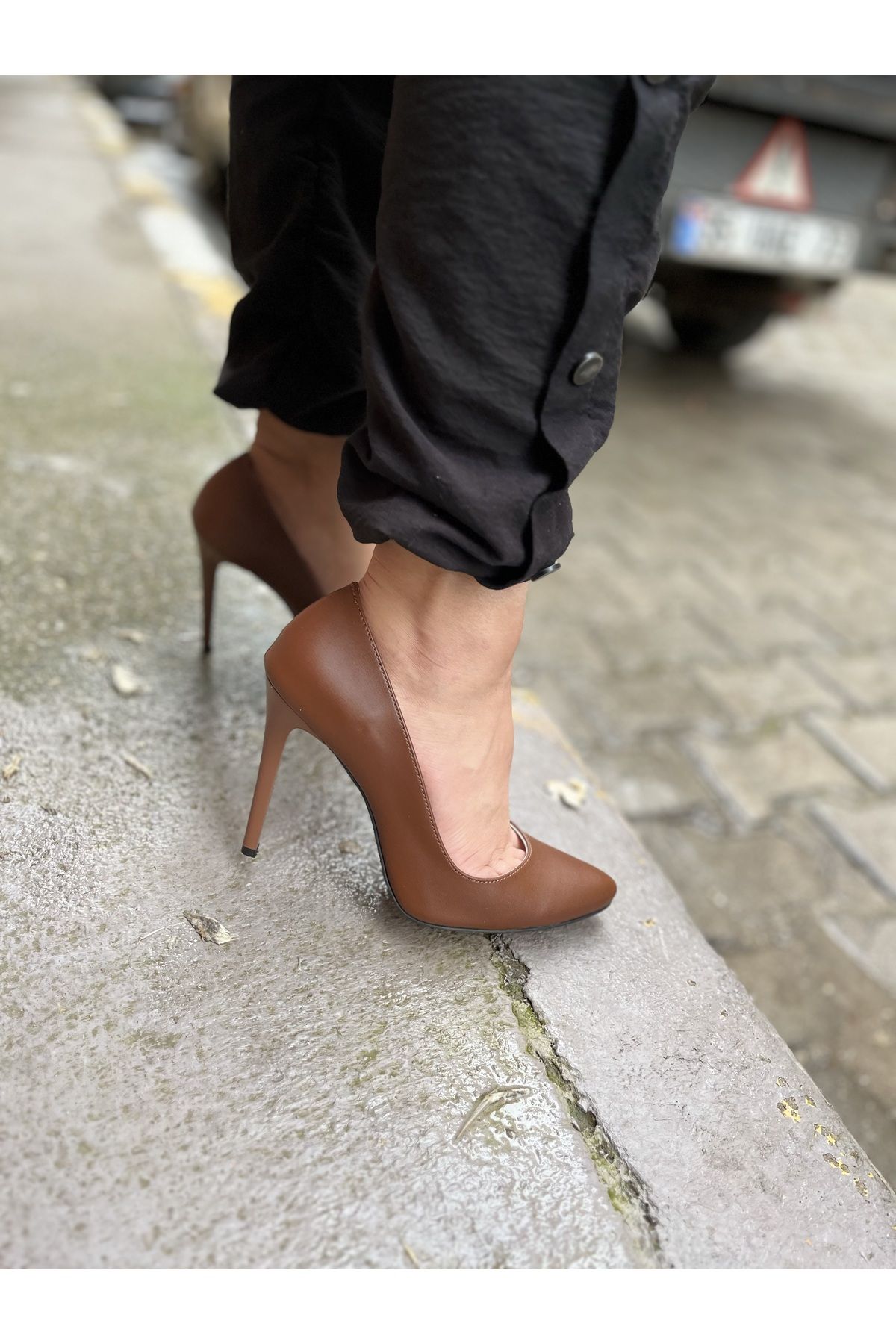 Dark brown sales women's heels
