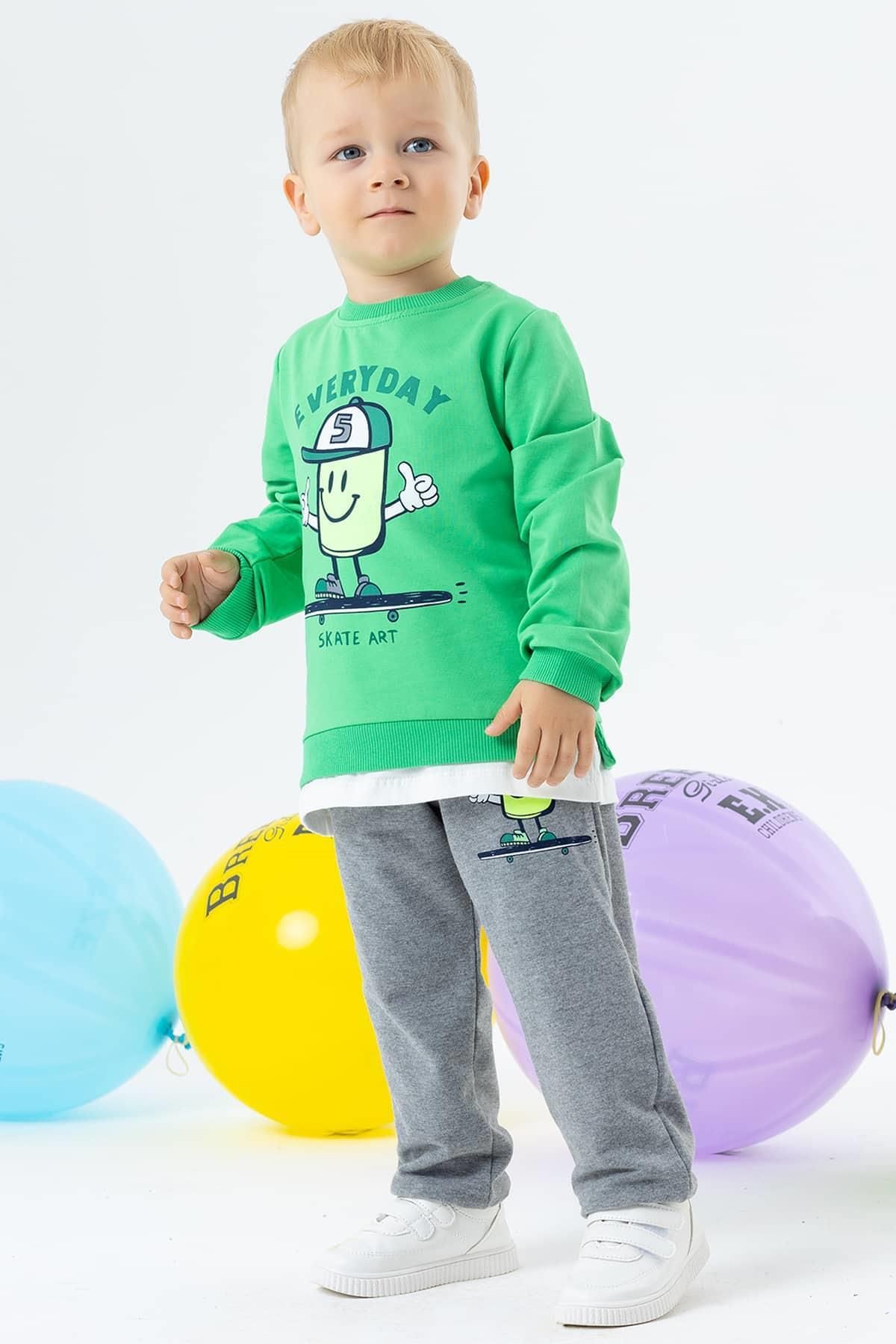 Toddler boy discount tracksuit set