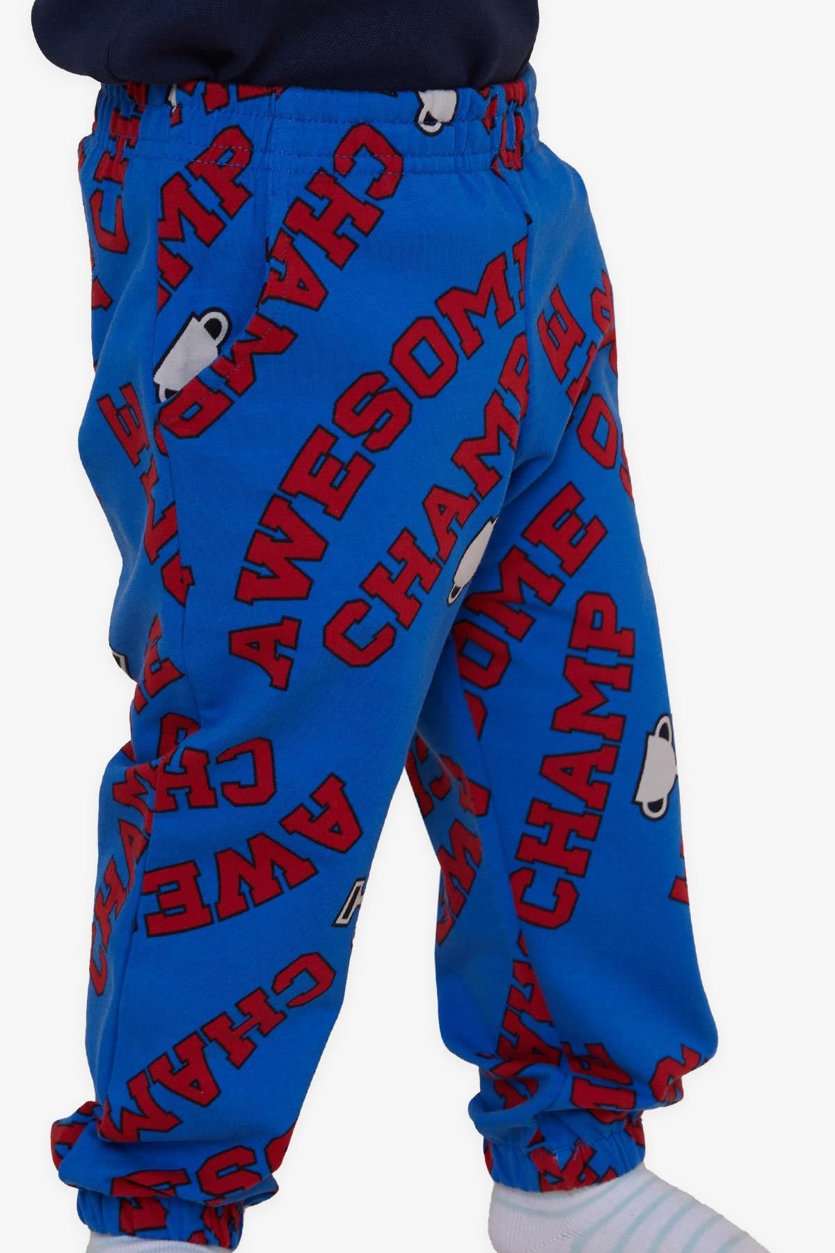 Breeze GIRLS BOYS Boys Sweatpants Champion Theme Cup Patterned