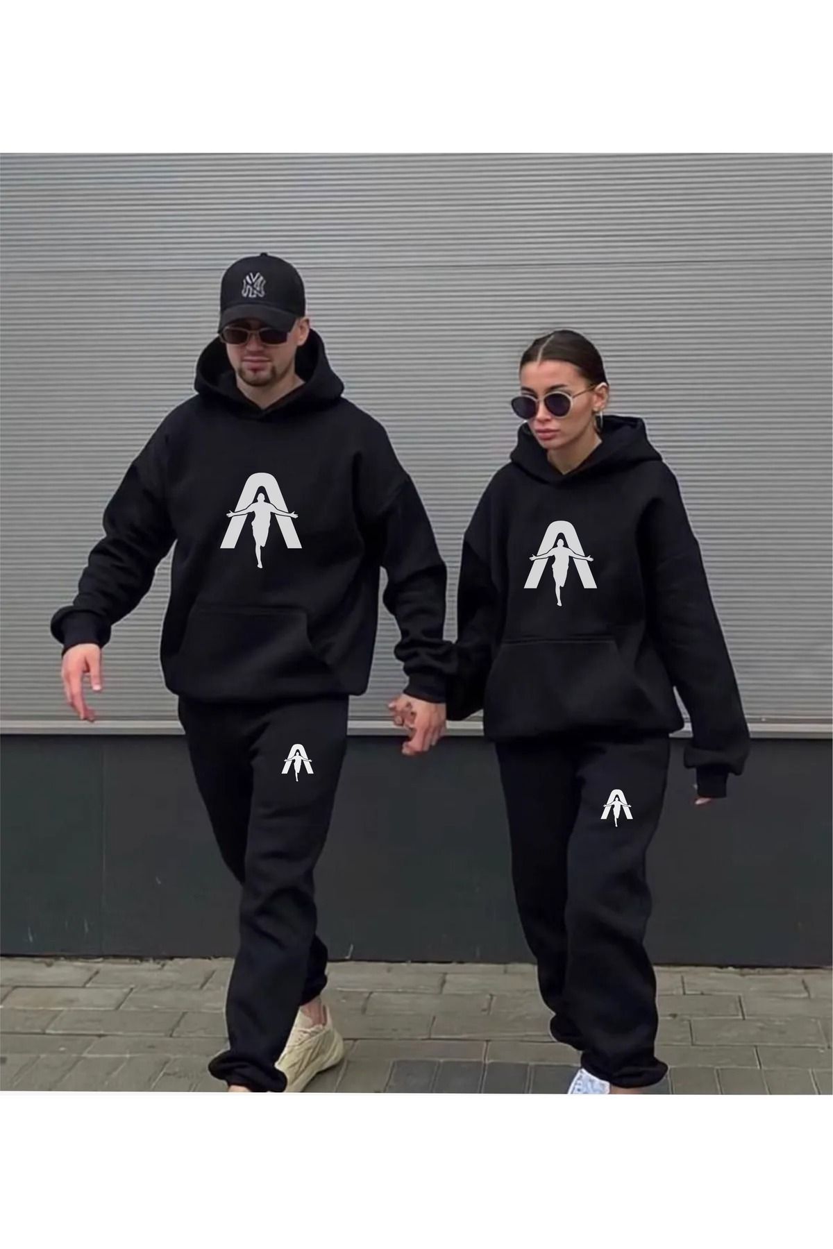 Matching oversized tracksuit sales