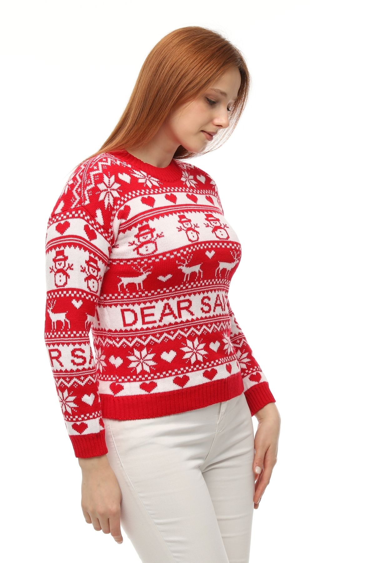 GalaWear Sweater Red Tight Trendyol