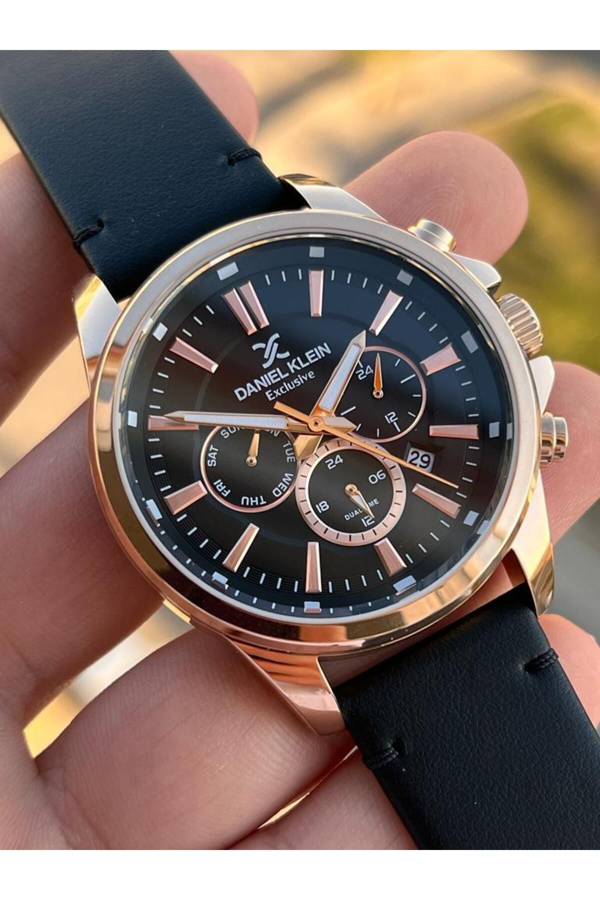 Daniel Klein Watch Black Black Trendyol
