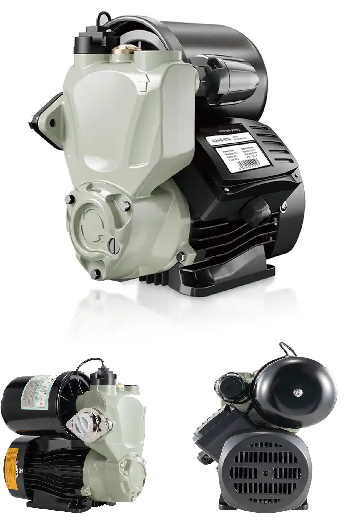 STAXX POWER Otomatik Sistem Güneş Enerjisi Basınç Arttırıcı Sıcak Soğuk Su Pompası Hidroforu 0,50 Hp Pompamat