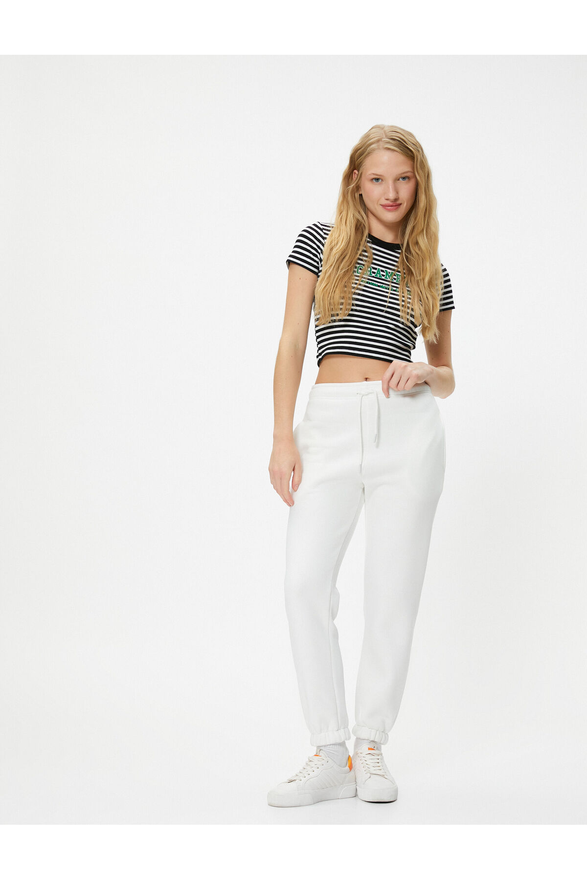 شلوار ورزشی Jogger با کمربند راحت و مناسب جیب نخی