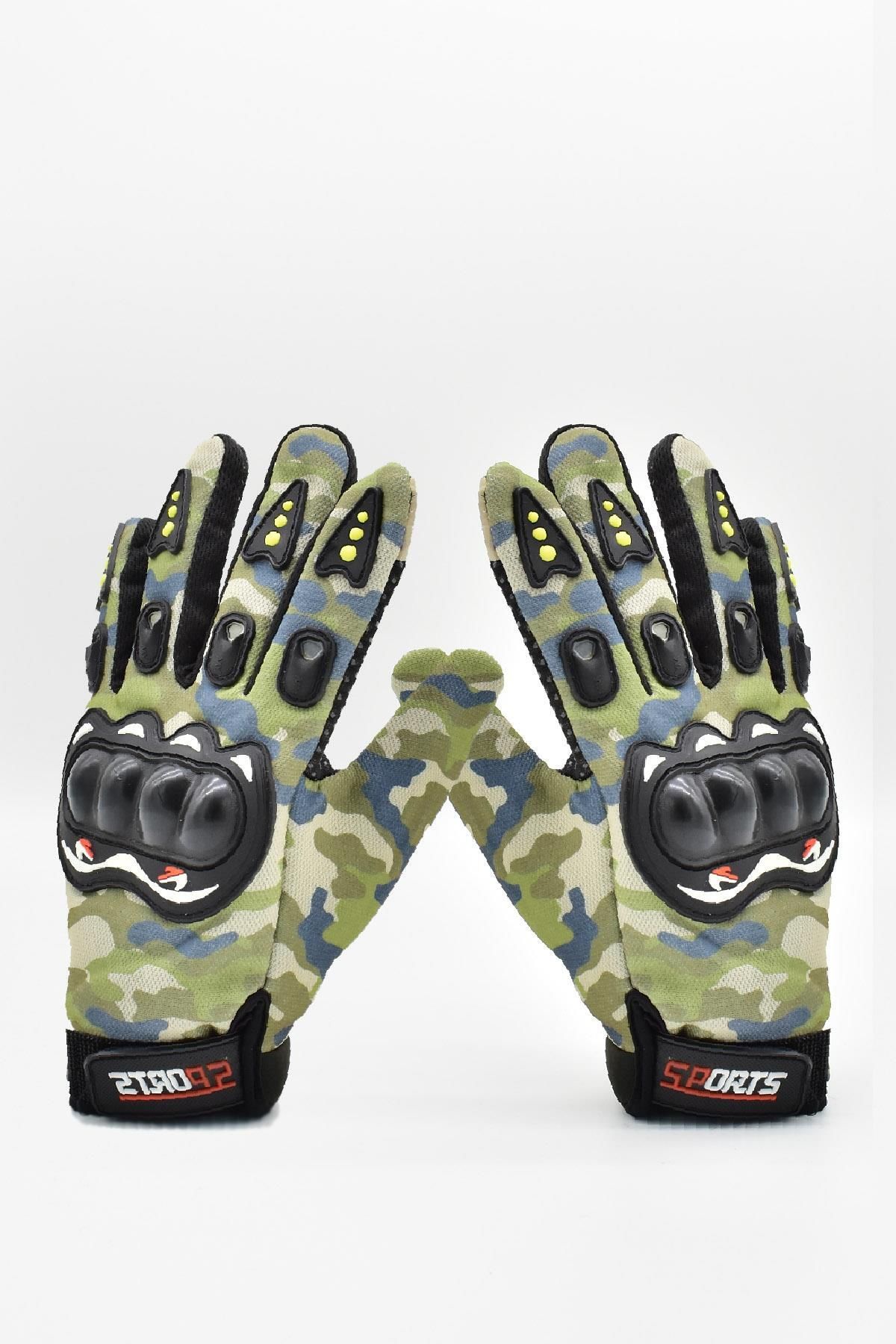 Camo cheap motorcycle gloves