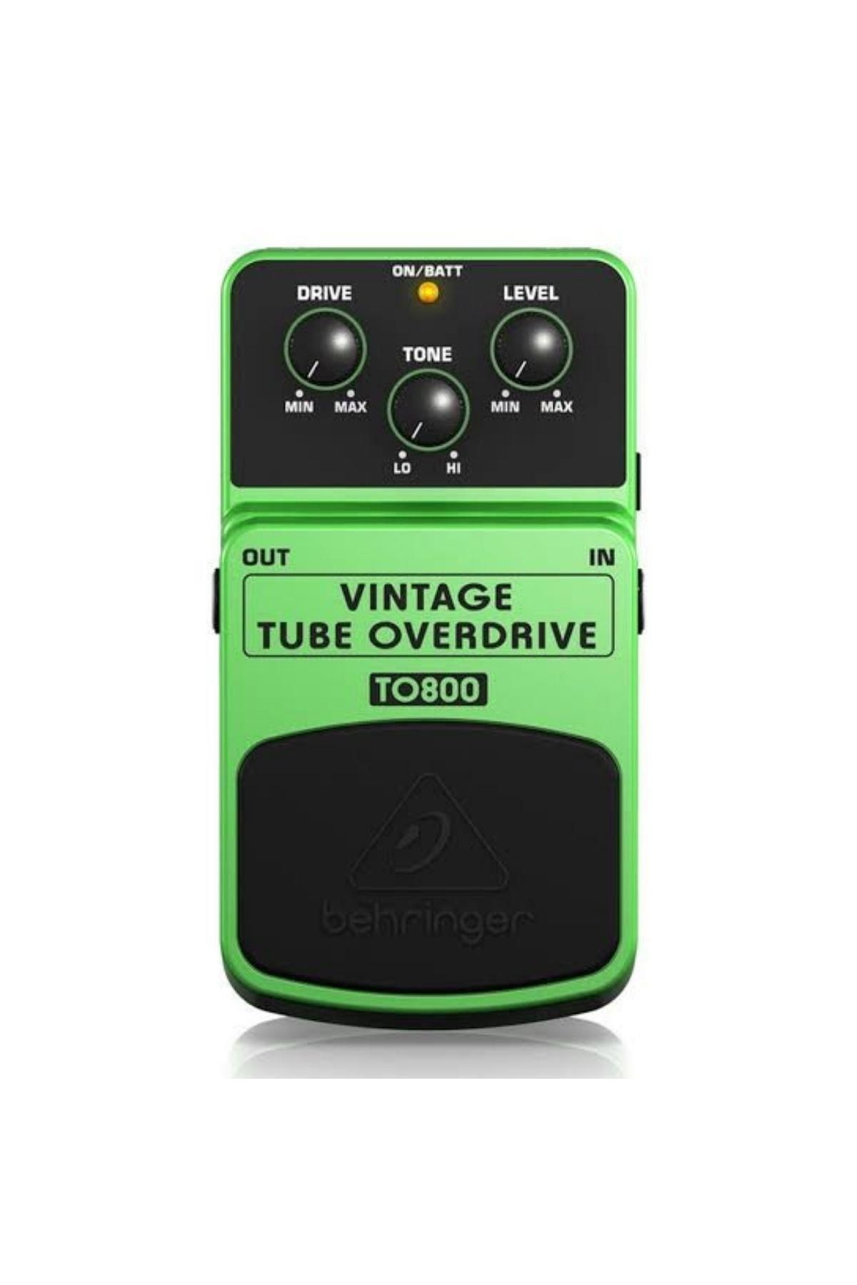 Behringer Vintage Tube Overdrive To800 Pedal