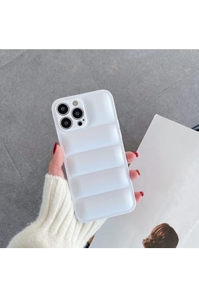POINTTECH Apple İphone 12 PRO Uyumlu Puffer Silikon Kılıf Kamera Koruma Lens ...
