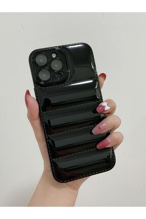 POINTTECH Apple İphone 13 PRO MAX Uyumlu Puffer Silikon Kılıf Kamera Koruma L...