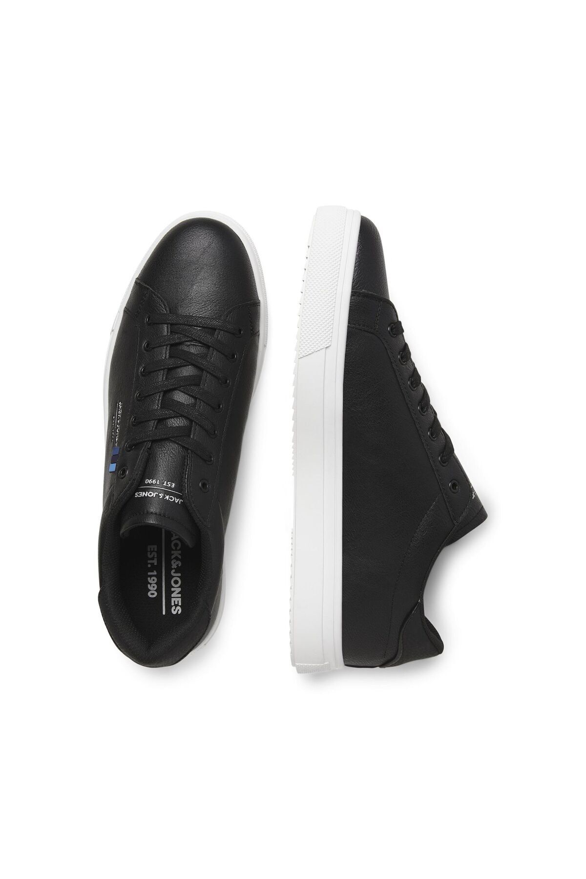 کفش اسنیکر جک اند جونز مردانه چرم مصنوعی مشکی  راسته      کژوال/روزمره | Jack & Jones TYC4D235ED170339207335247 CN - تصویر 4