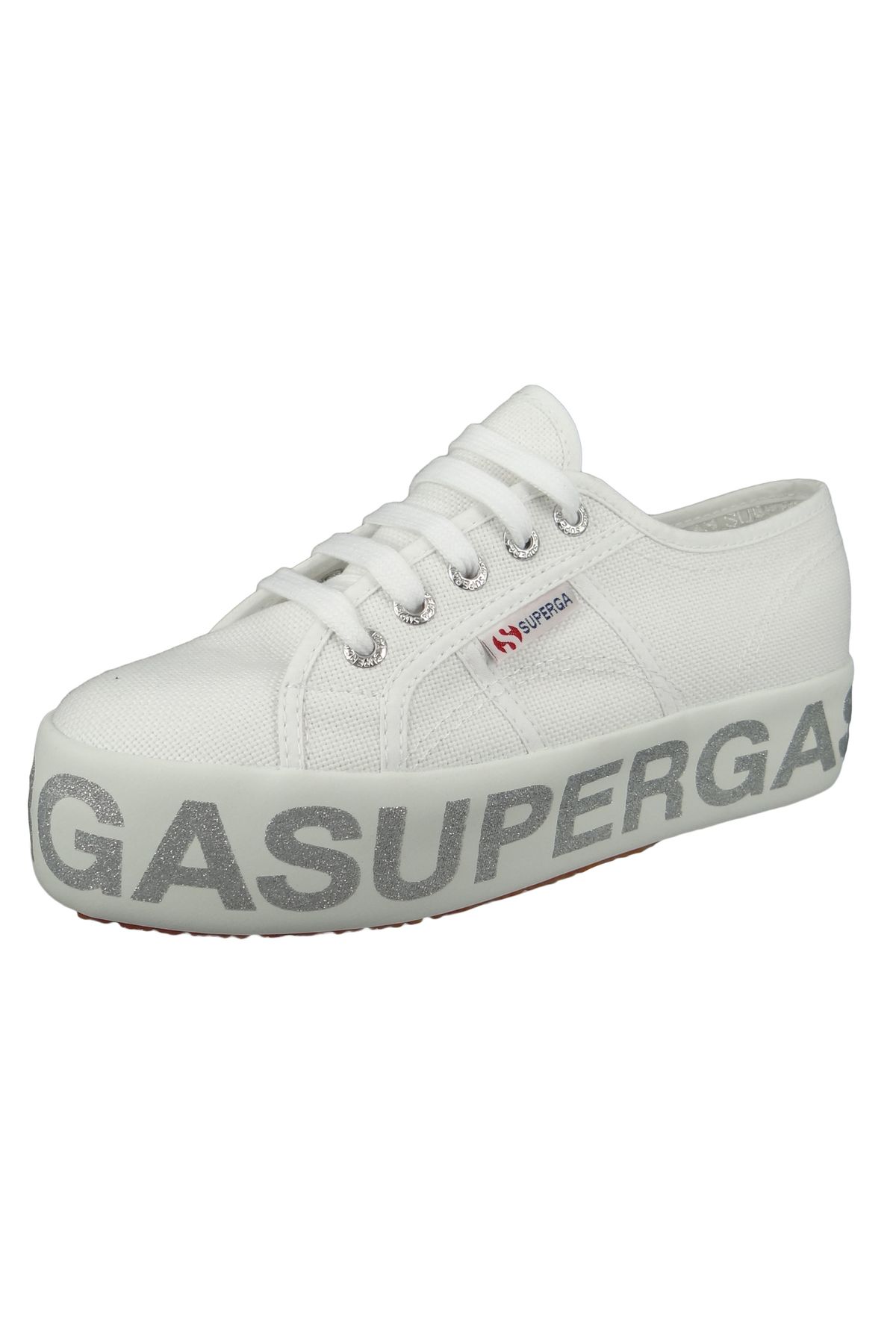 Superga plateau weiss on sale