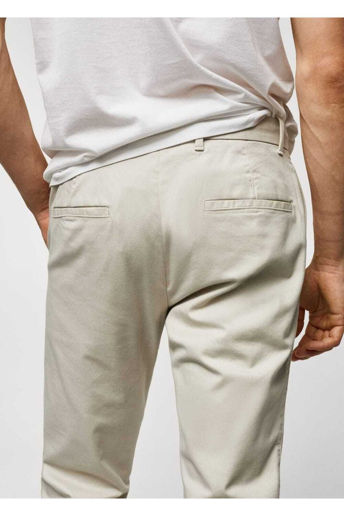 MANGO Man-Slim fit serj chino nohavice 5