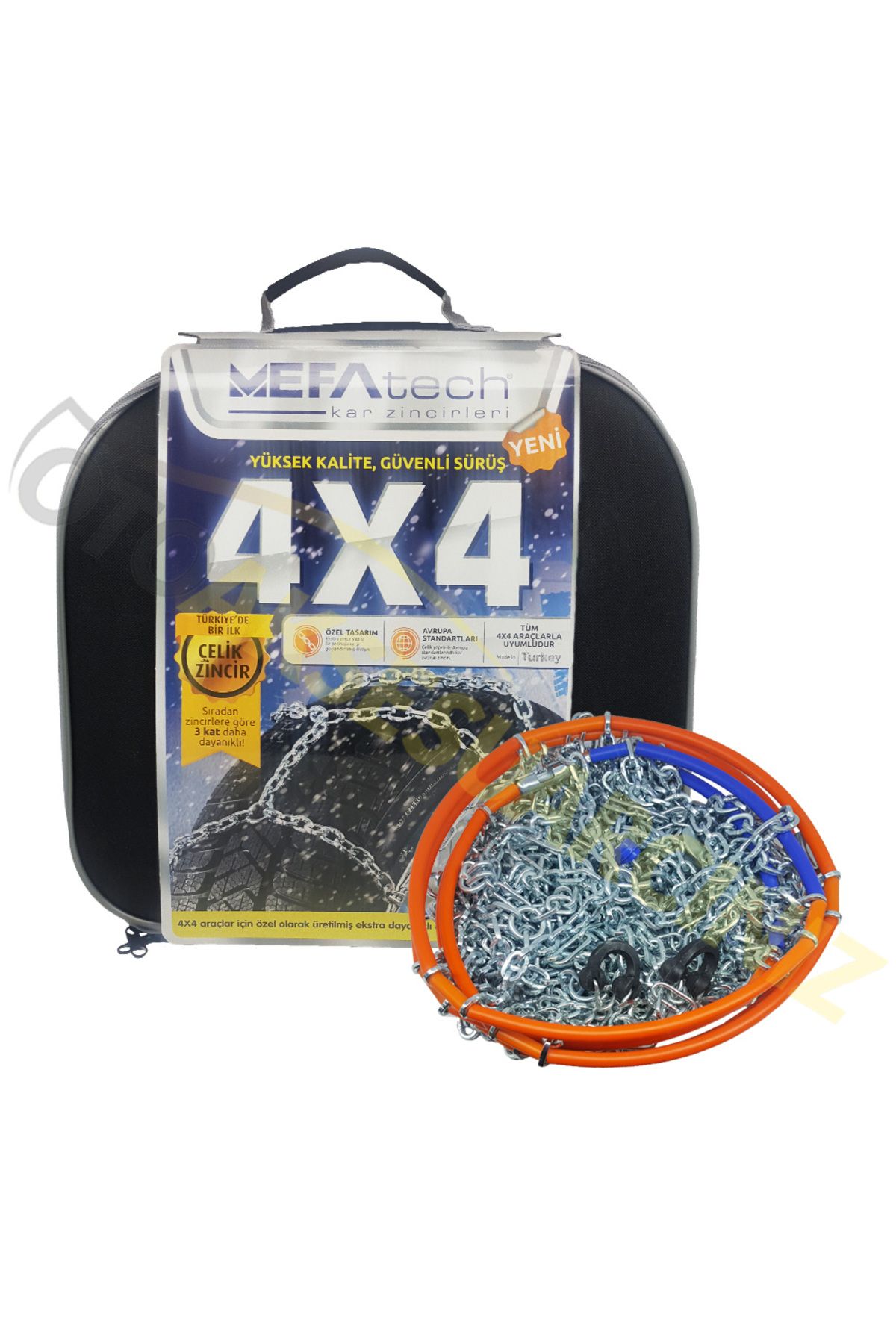 MEFATECH-235/50x19 Thick Tactical Chain 4x4 Mefatech 1400 2