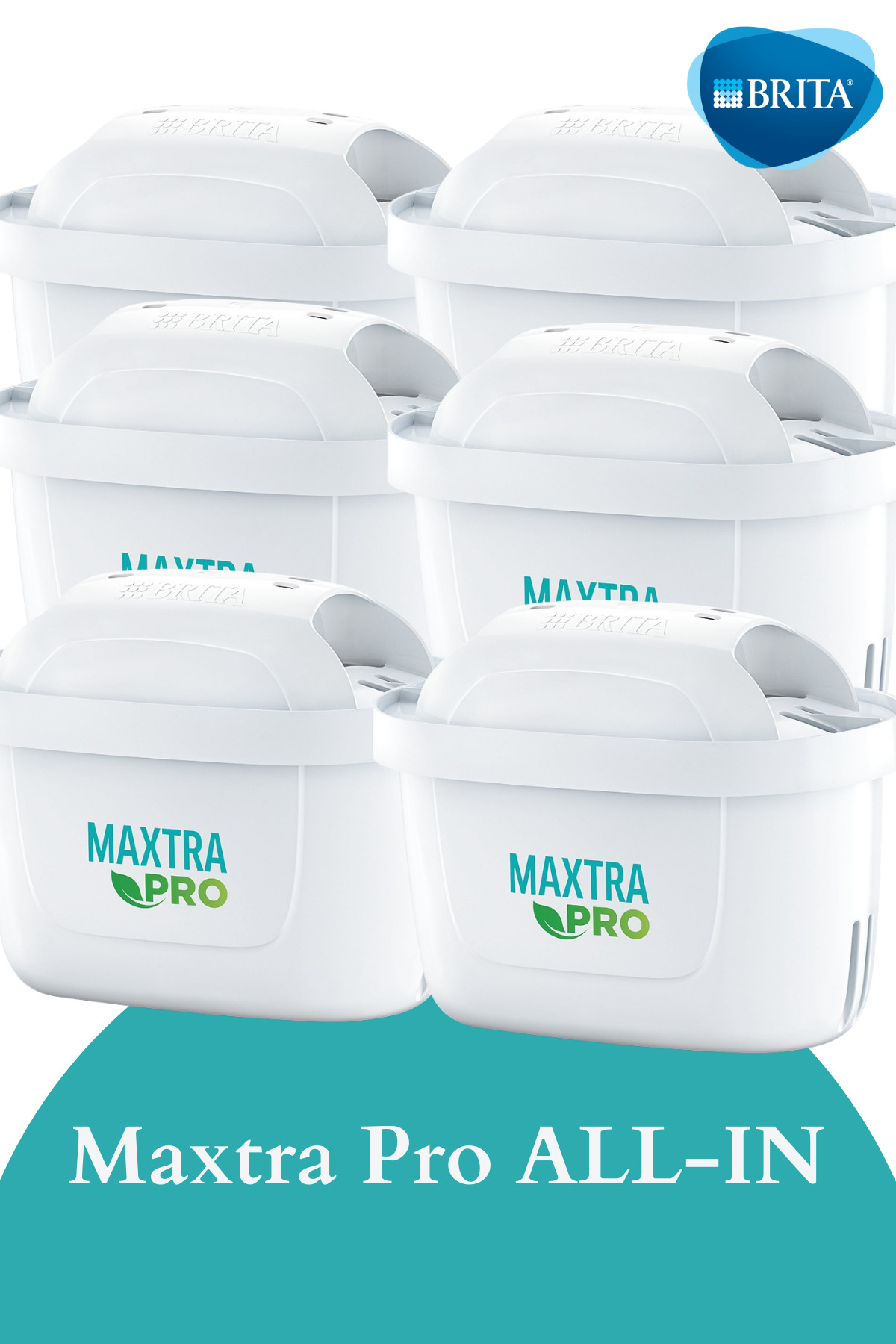 BRITA MAXTRA PRO ALL-IN- 6'LI Yedek Su Arıtma Filtresi