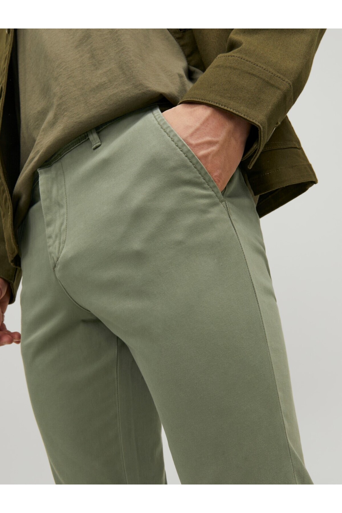 شلوار مردانه راسته | جک اند جونز Jack & Jones 12150148 - تصویر 5