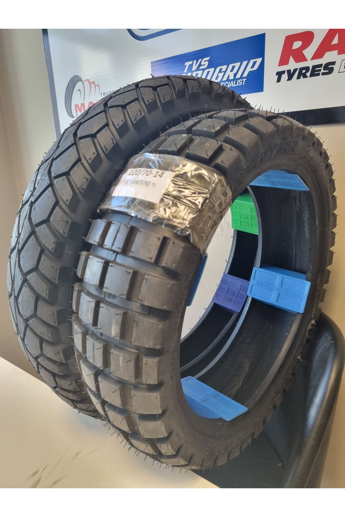 RALCO TYRES Mondial Prostreet 125 lastik takım 110/90-16 TL(TUBLESS-DUBLEKS) ve 120/70-14TL(TUBLESS-DUBLEKS) 404ADVENTURE