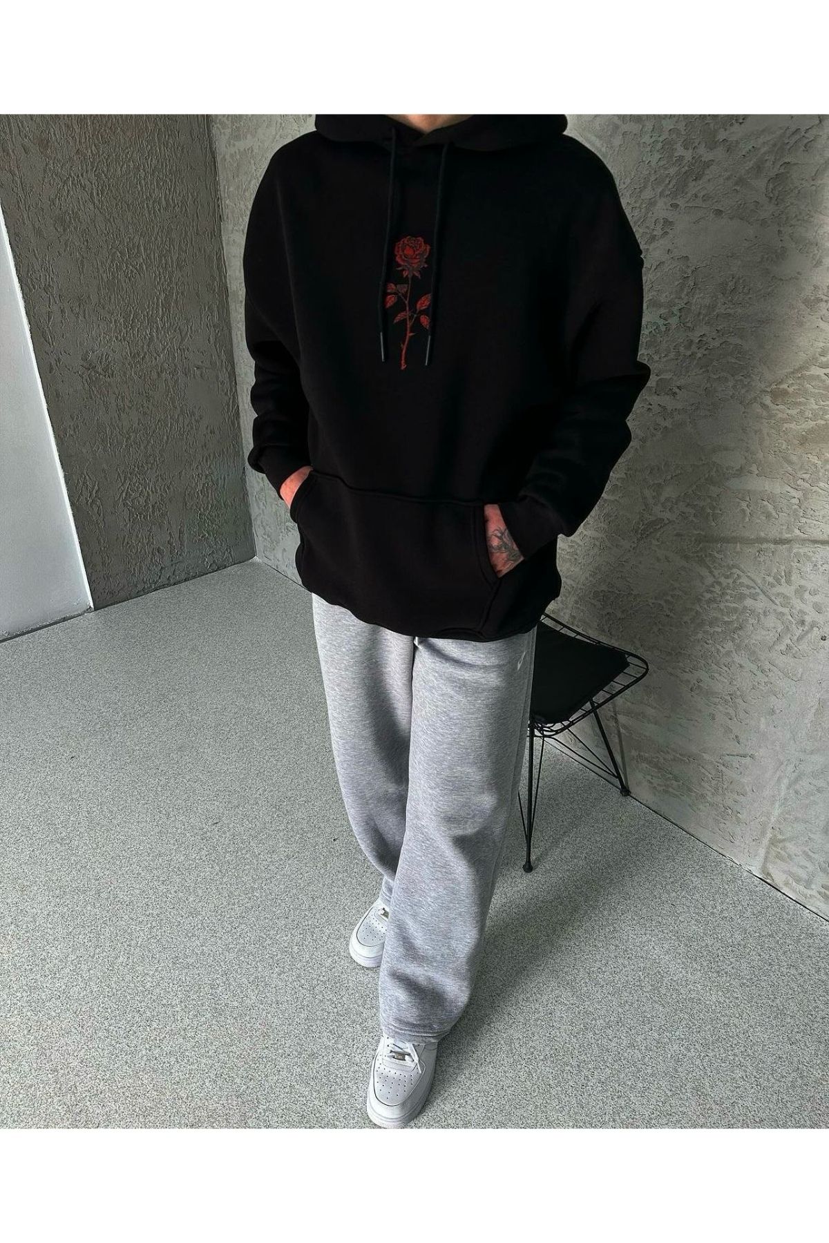 Forever hungry sweatshirt trendyol sales
