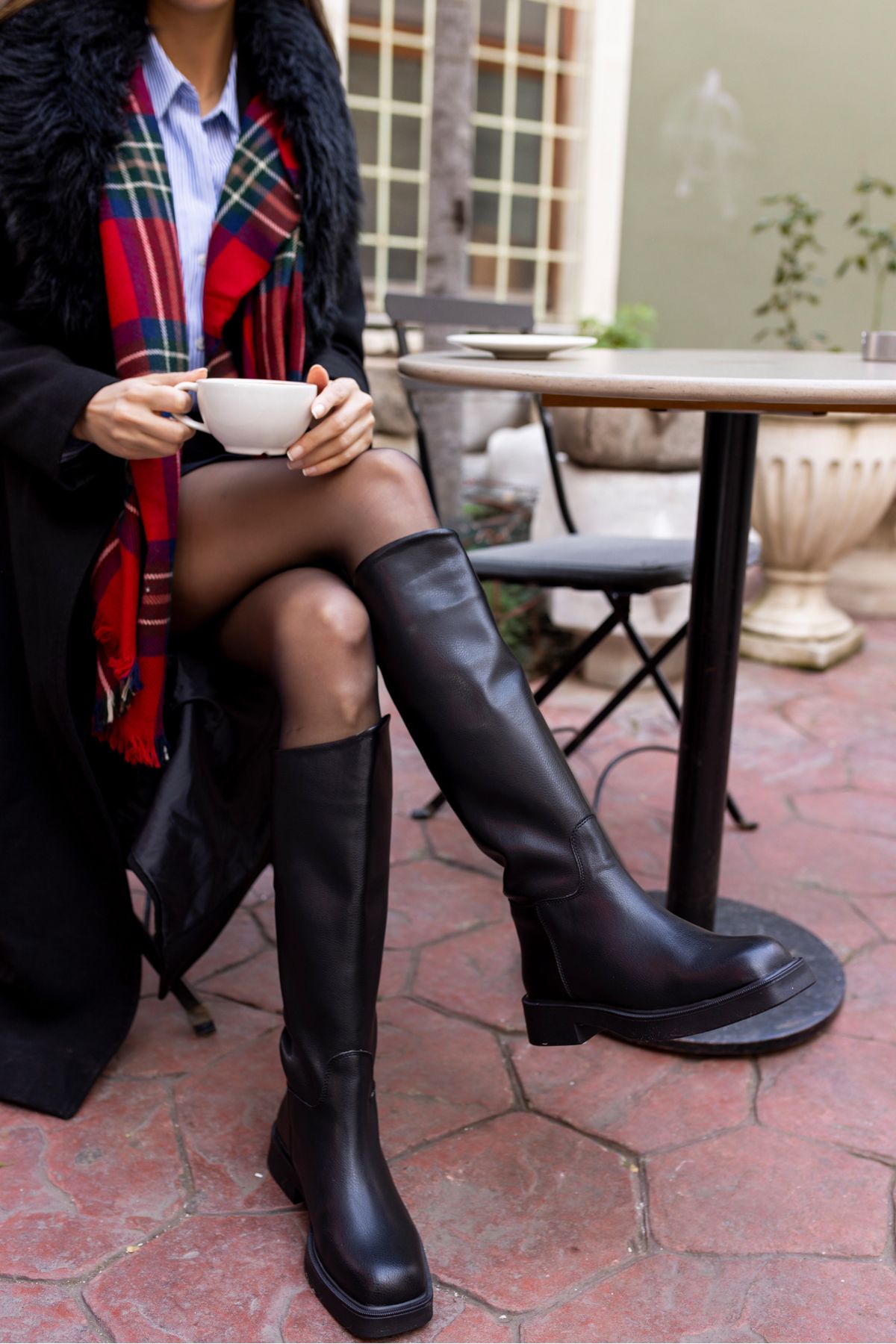 Jones knee high online boots
