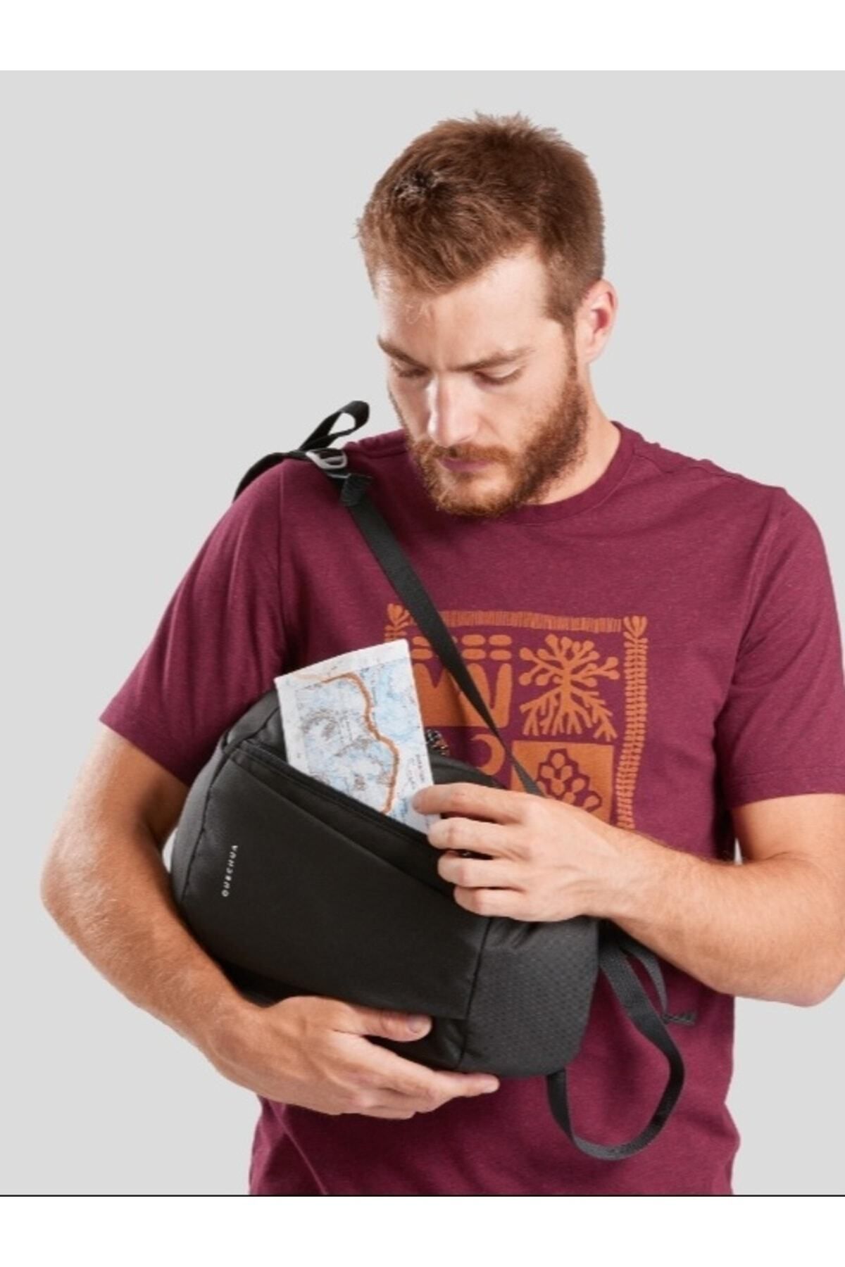 Decathlon shoulder sales bag