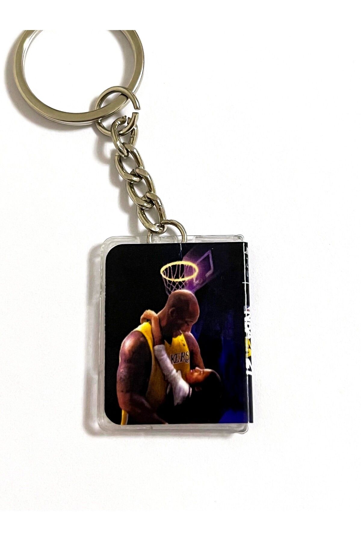 Cosmic Star-NBA 2K21 Kobe Bryant Mamba Forever Edition PS5 Miniature Game Box Keychain 2