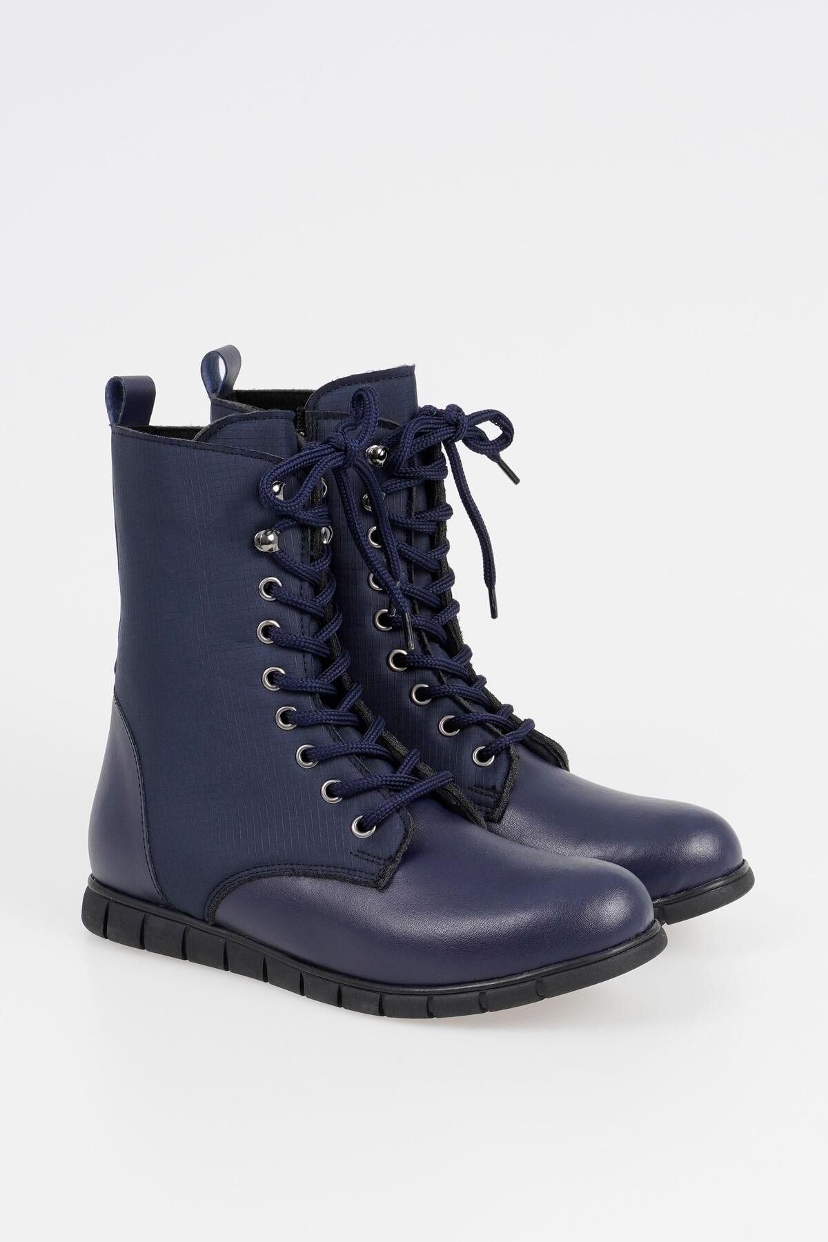 Dark blue hot sale boots womens