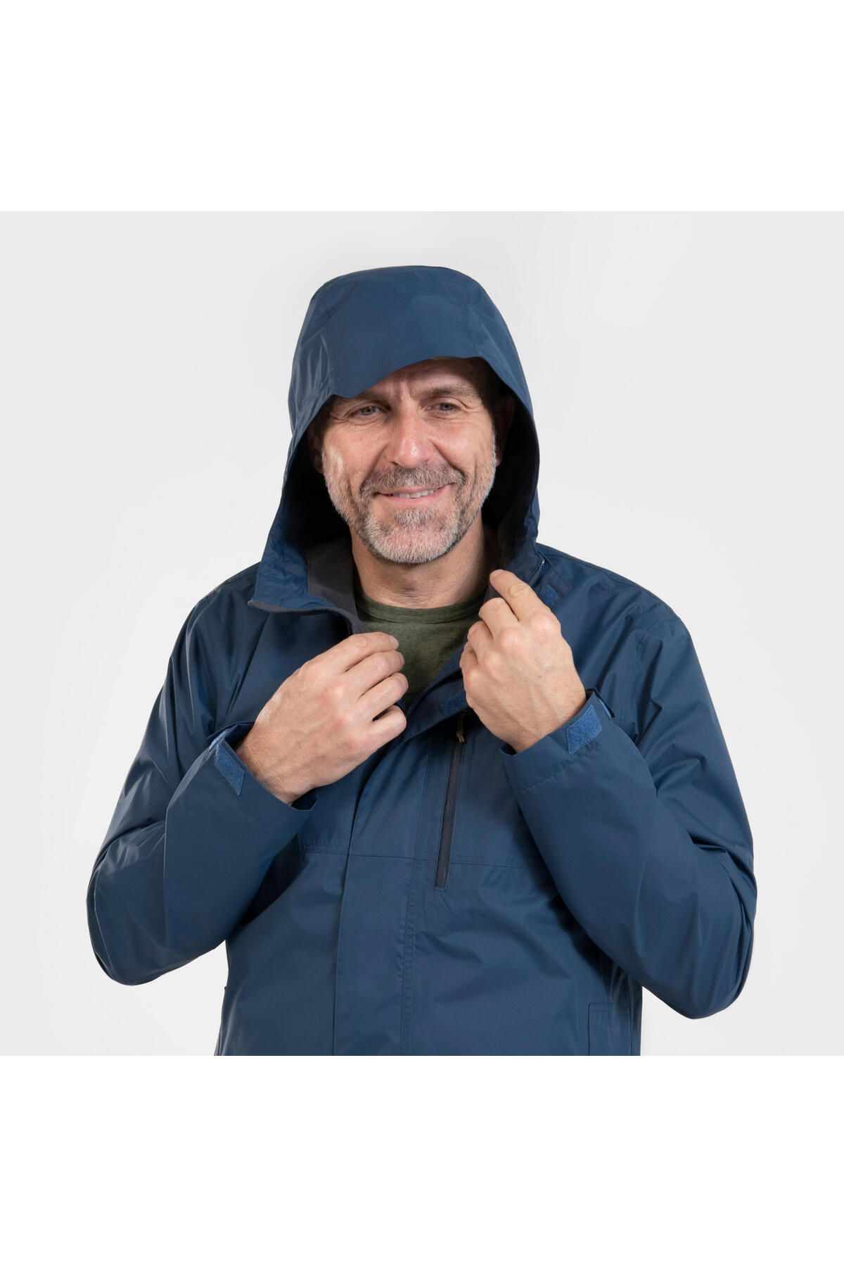 بارانی و بادگیر ورزشی آبی مردانه MAVI KOT اورجینال Decathlon