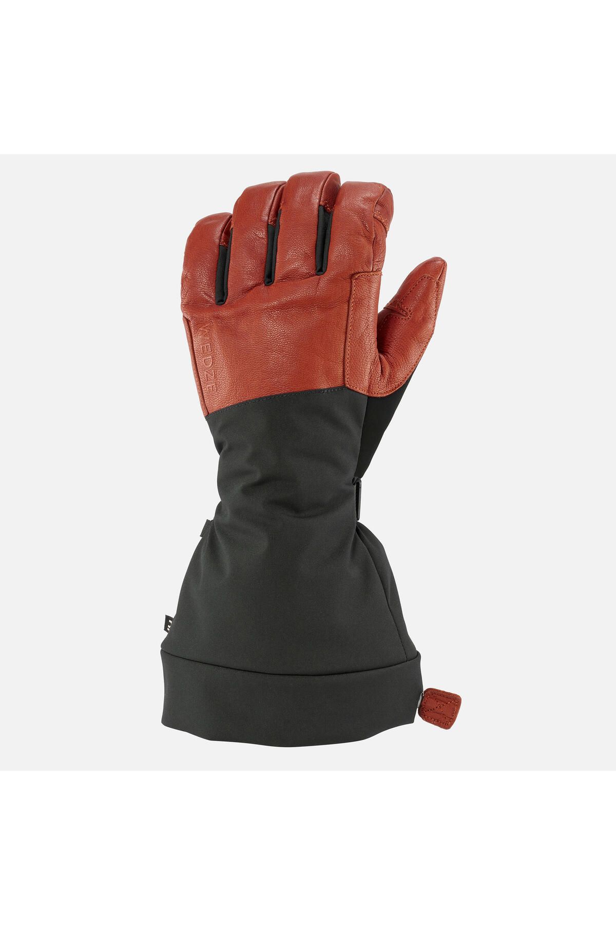 Decathlon-Adult Ski Gloves Wedze - Brown / Black - 900 5