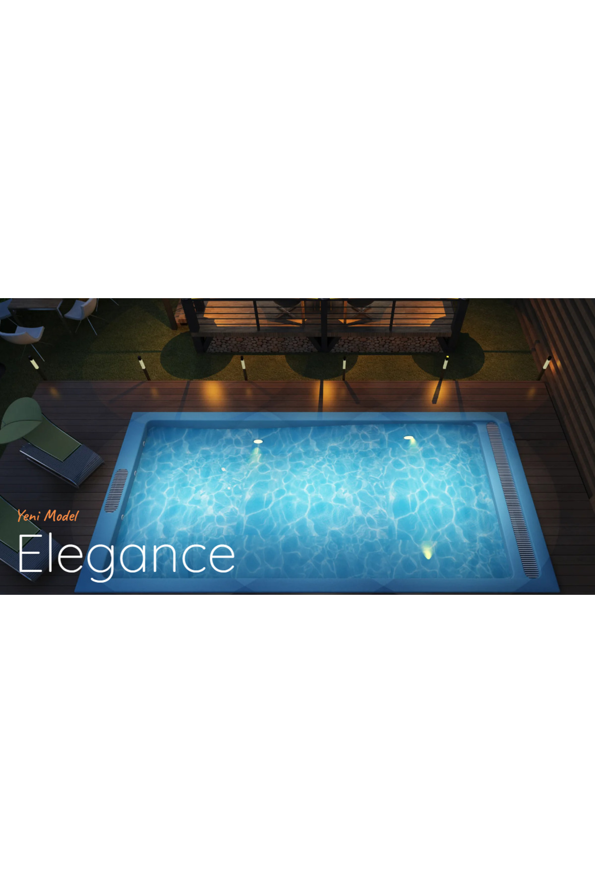 Fiber Hazır Havuz Elegance Model 3,20 x 6,60 x 1,40 mt - 17 m3 - ToptancıyızBiz 8