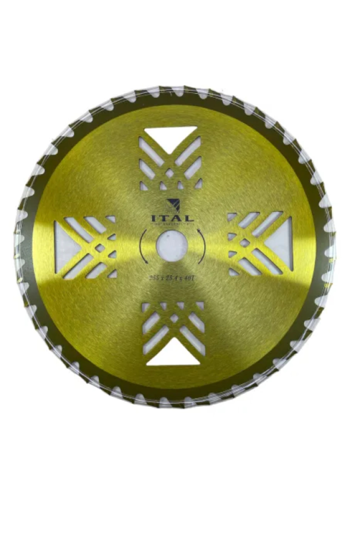 İtal İtal Fgd Elmas Uçlu Tırpan Daire Testere 255x40t 25.4 Iç Çap