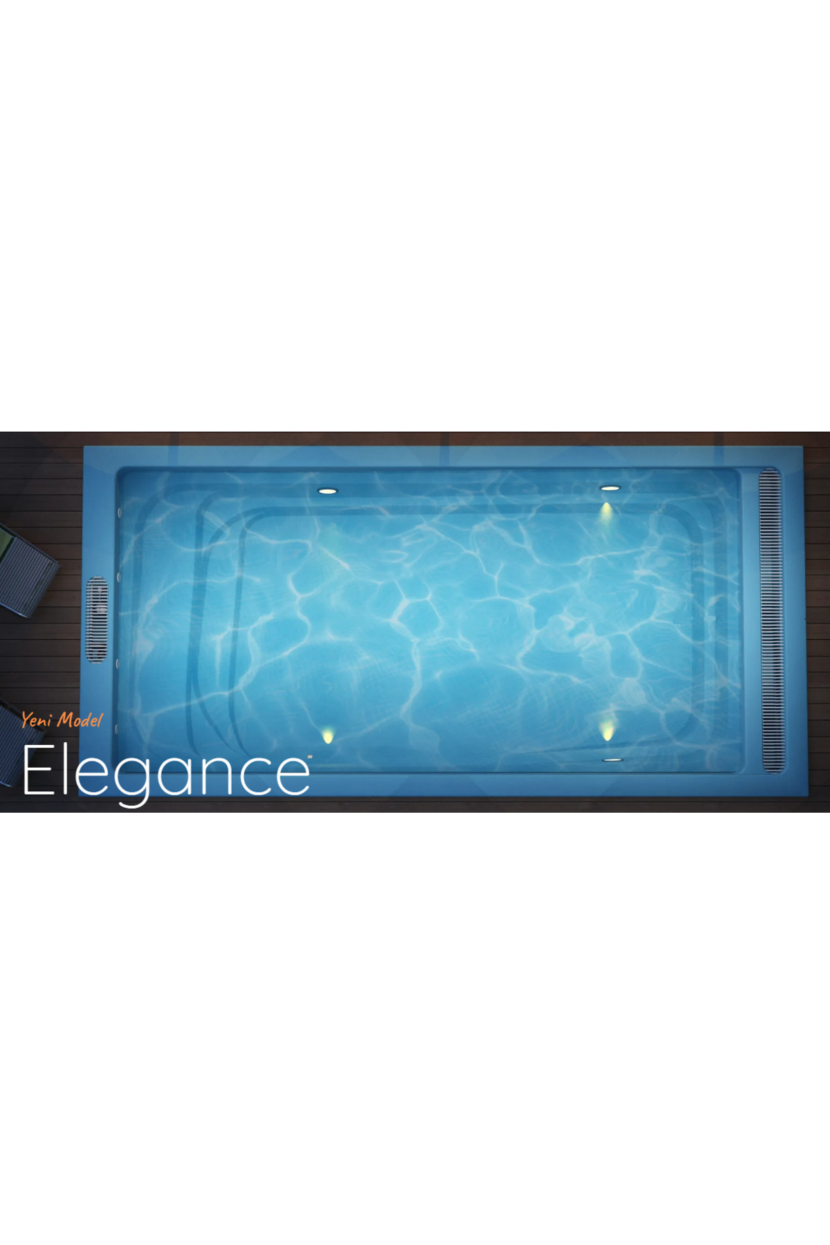 Fiber Hazır Havuz Elegance Model 3,20 x 6,60 x 1,40 mt - 17 m3 - ToptancıyızBiz 3