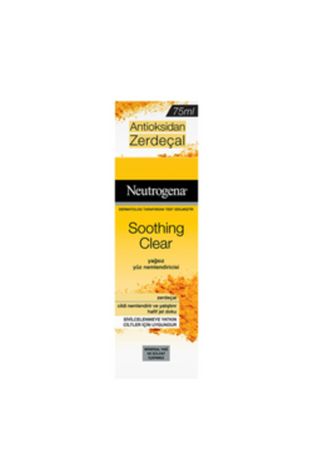 Neutrogena Soothing Clear Yağsız Nemlendirici Zerdeçal 75 Ml ( 1