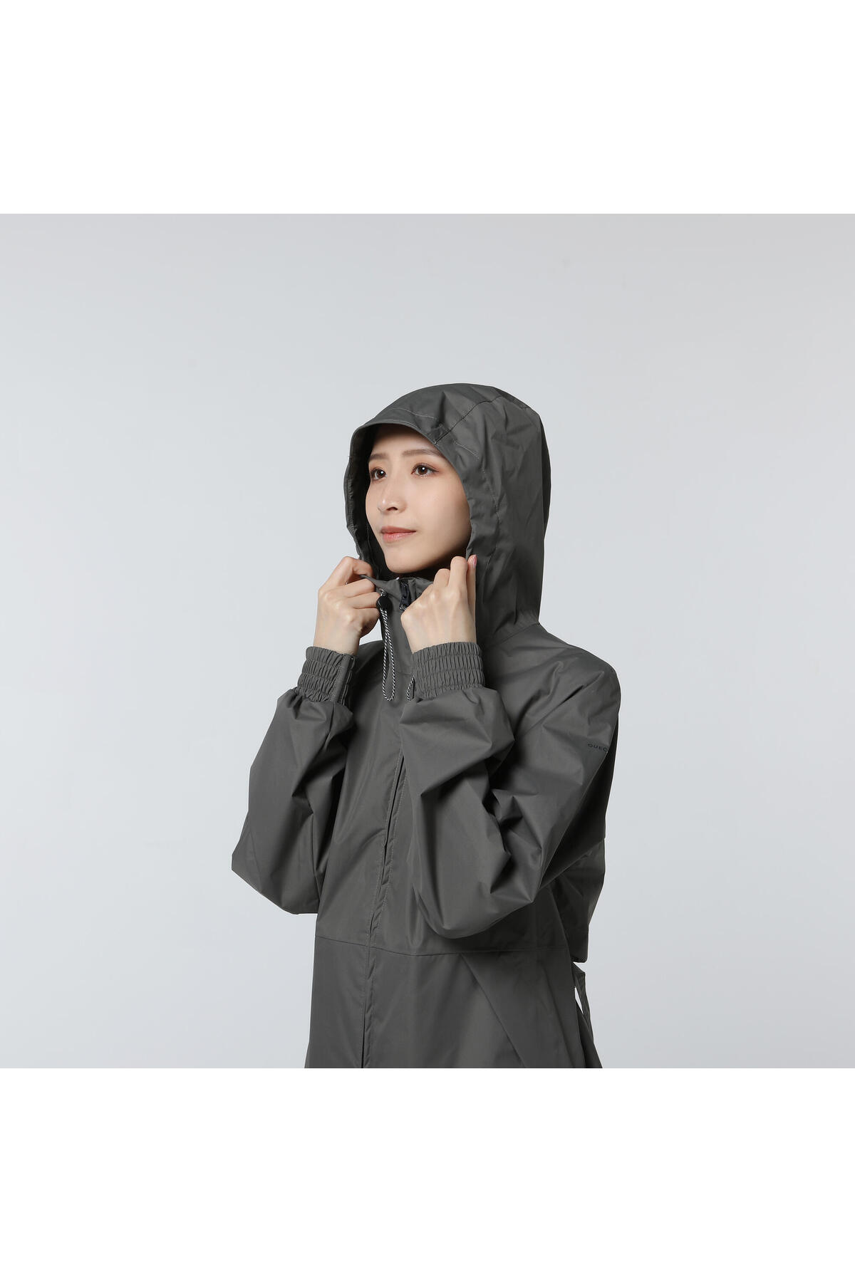 Decathlon Kadın Outdoor Yağmurluk - Haki - Raincut görsel 7