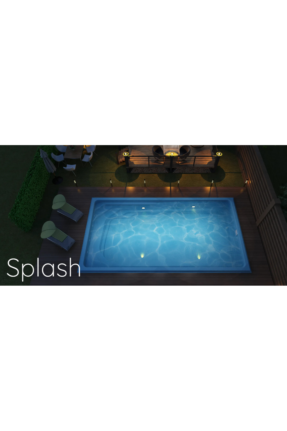 Fiber Hazır Havuz Splash Model 4,00 x 7,50 x 1,50 mt - 29 m3 - ToptancıyızBiz 5