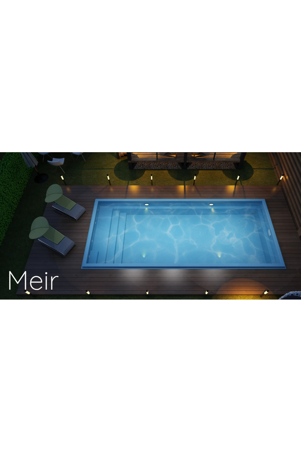 Fiber Hazır Havuz Meir Model 3,00 x 7,00 x 1,40 mt - 21 m3 - ToptancıyızBiz 2