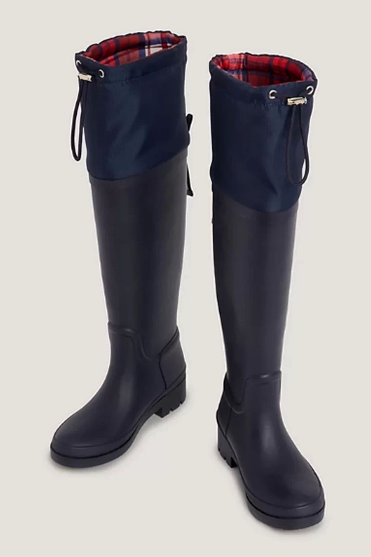 Tommy Hilfiger-TOMMY TARTAN RUBBER BOOT 2