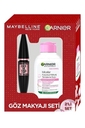 Maybelline New York Over The Top Maskara Dipten Uca Etkili  Garnier Micellar ...