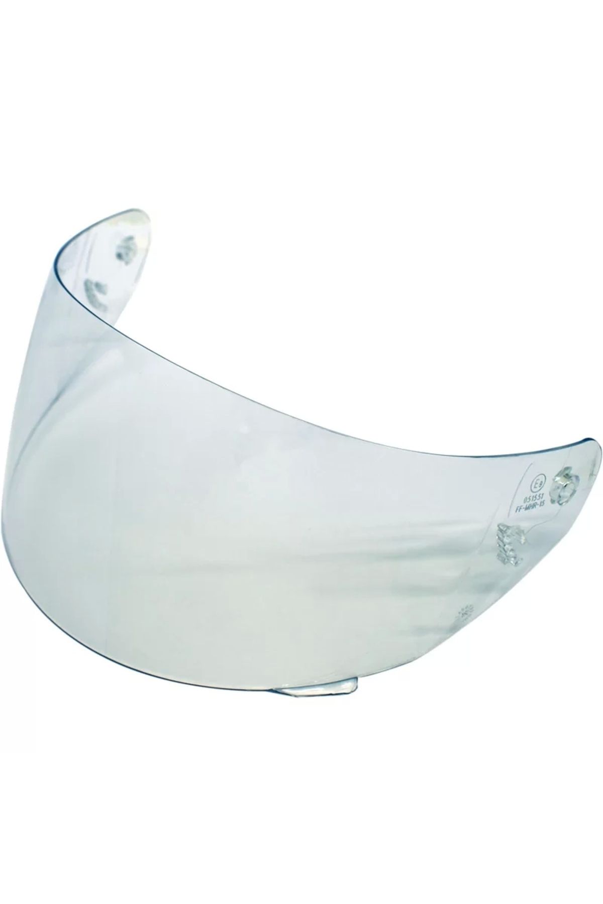 Helmet outlet glass visor