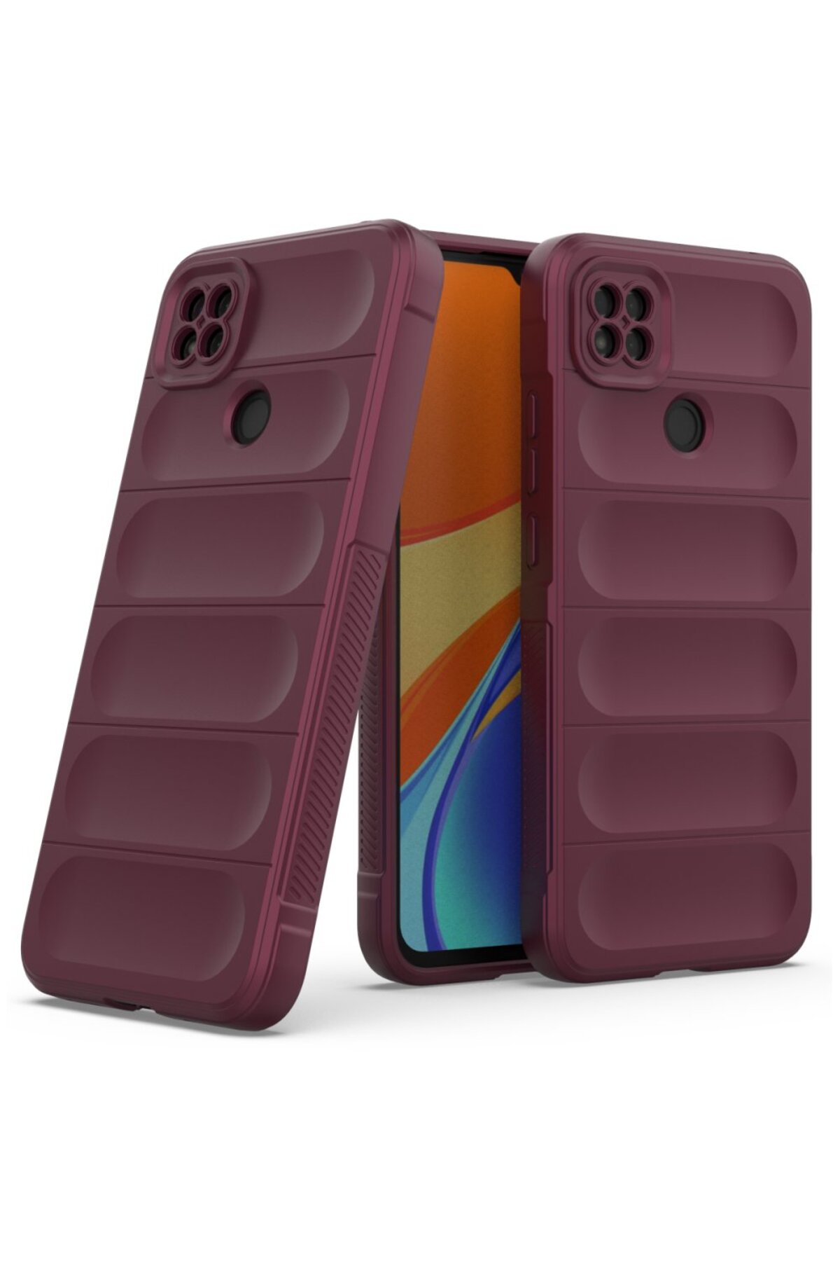 Xiaomi Redmi 9C Compatible Case Camera Protected Fingerprint Free Velvet Soft Cover