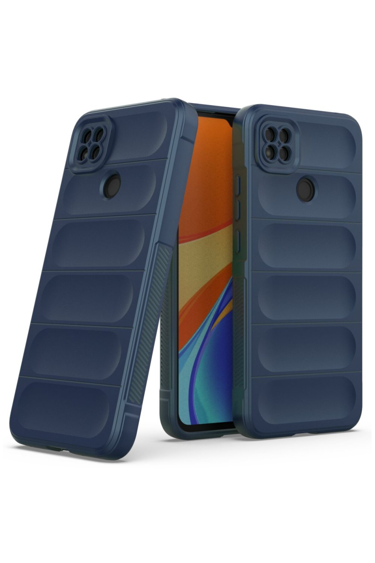 Xiaomi Redmi 9C Compatible Case Camera Protected Fingerprint Free Velvet Soft Cover