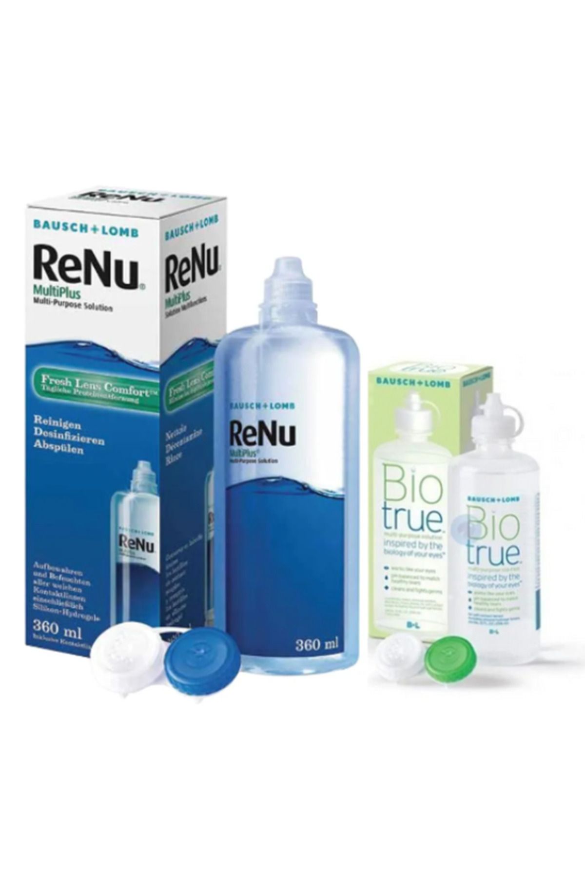 Renu 360ML + Biotrue 100ML Lens Solüsyonu